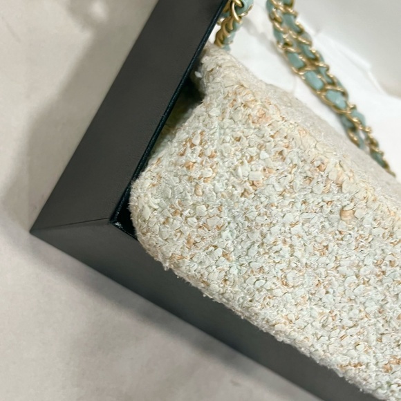 Chanel Classic Tweed Double Flap Bag - Picture 11 of 16